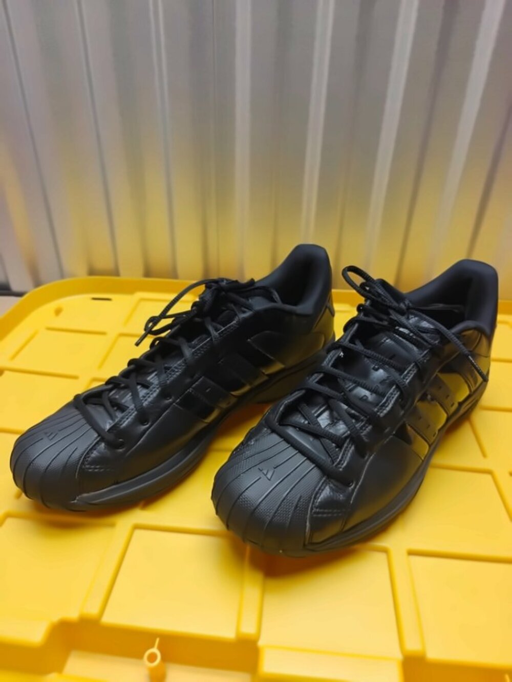 Adidas Pro Model 2G Low Triple Black FX7100 Men's 11.5 Like New